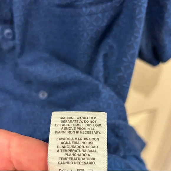 Nat Nast Silk Camp Short Sleeve Blue Hawaiian Vacation Button Down Mens XL - Picture 8 of 8